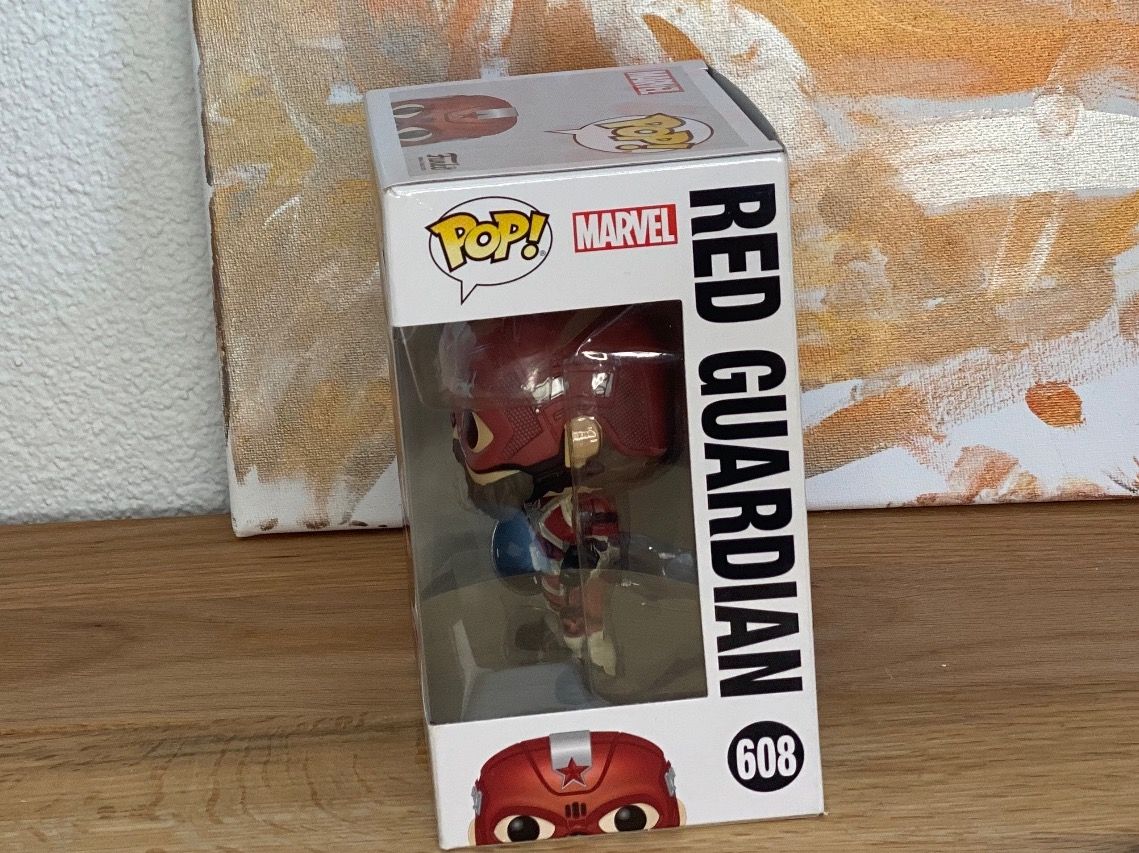 Funko Statuette: Funko Pop - Red Guardian #608 - Black Widow - Marvel – Nuovo e nell'imballaggio originale da Oensingen venduto da CSCollectors 1