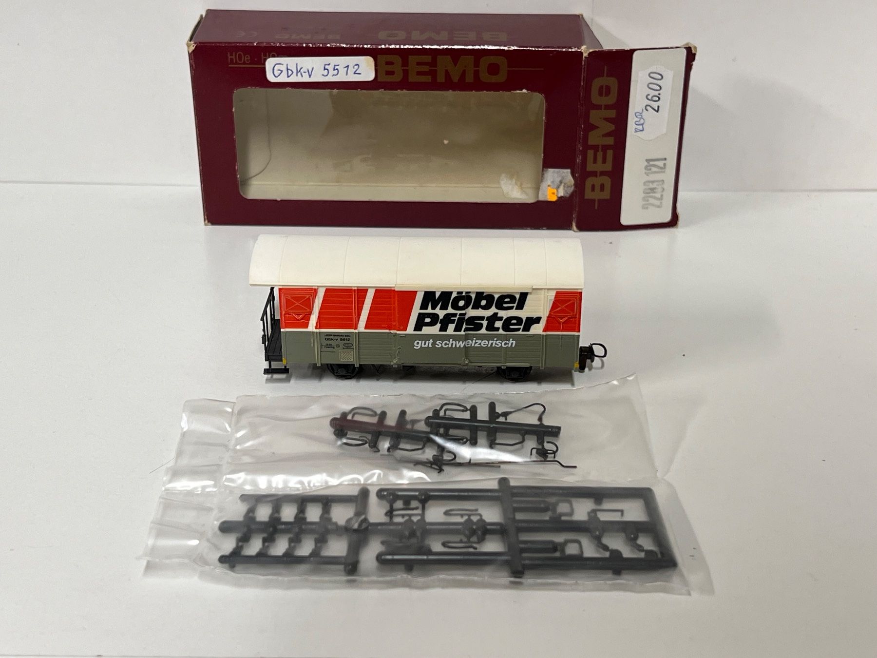 Bemo Modelleisenbahnen: Bemo Möbelpfister – Gebraucht aus Neuenhof von ludovicco