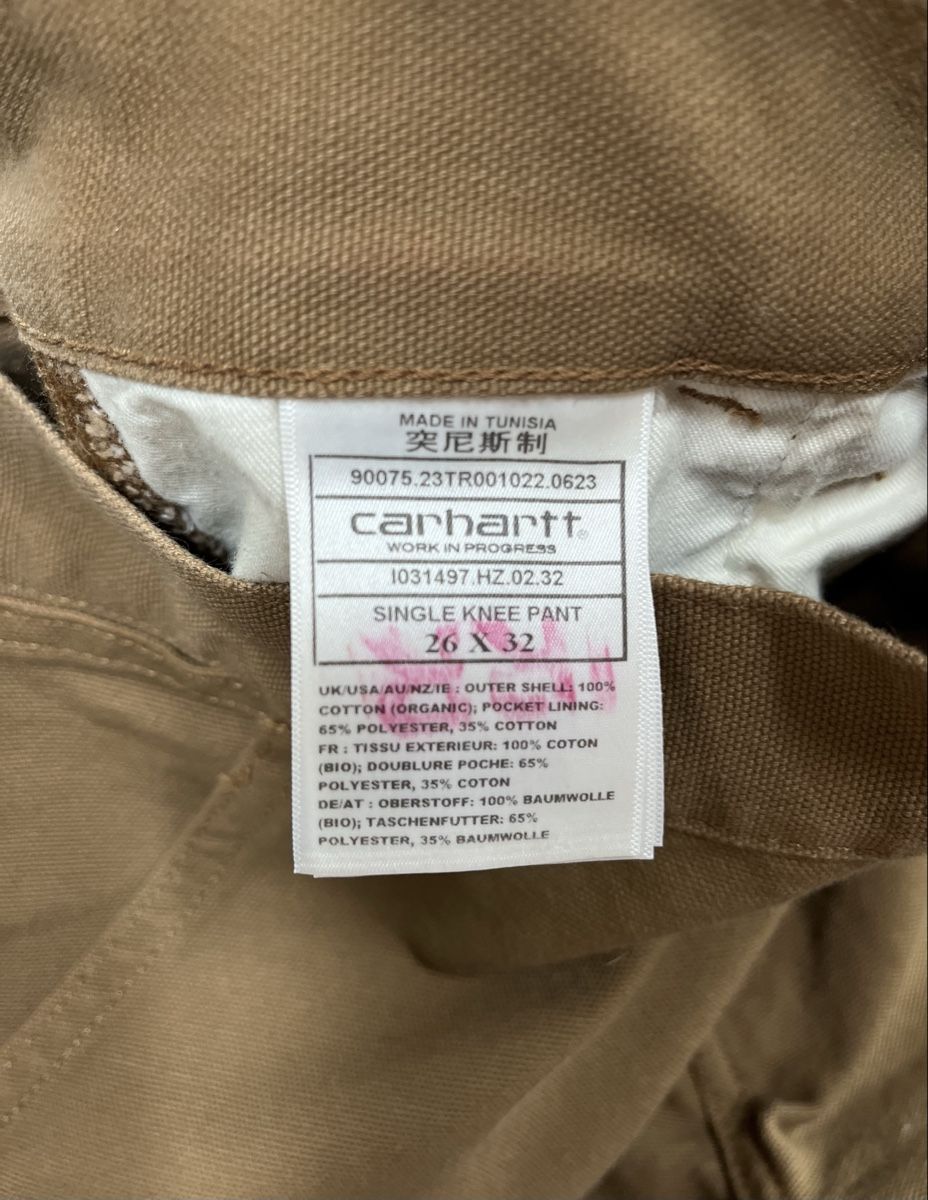 Carhartt Pantaloni: Carhartt WIP Single Knee Workpants Beige – Nuovo (secondo la descrizione) da Winterthur venduto da Lalunxa 2