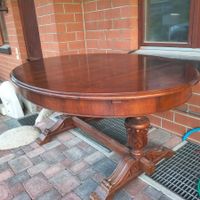 Ovaler Esstisch Holz ausziehbar antiker Stil 1193479260