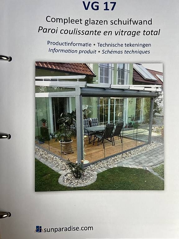 Livres: Coulissant tout vitré neuf – D'occasion à Vufflens-la-Ville par Mikal