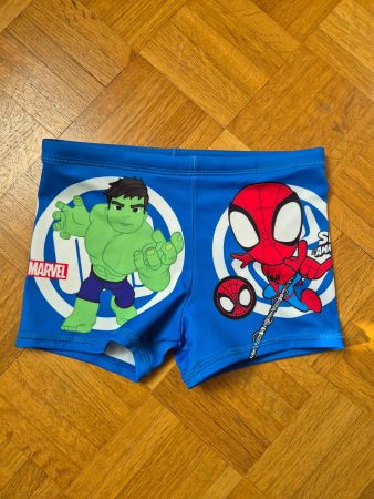 Marvel Badehose,  blau Gr. 122/128