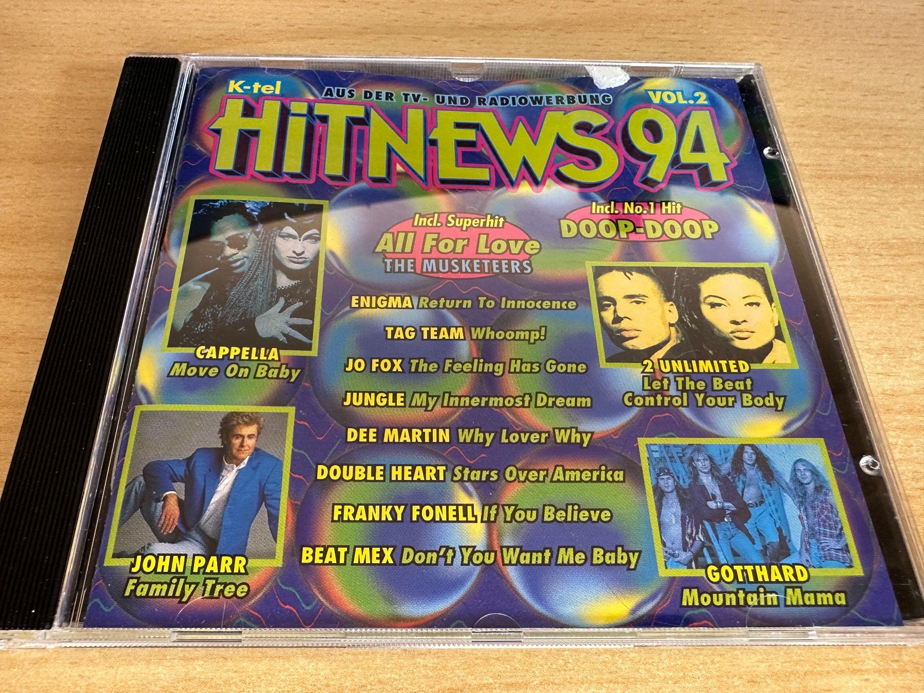 CDs: Various – Hit News 94 Vol. 2 – Gebraucht aus Rikon im Tösstal von Alpenmutz