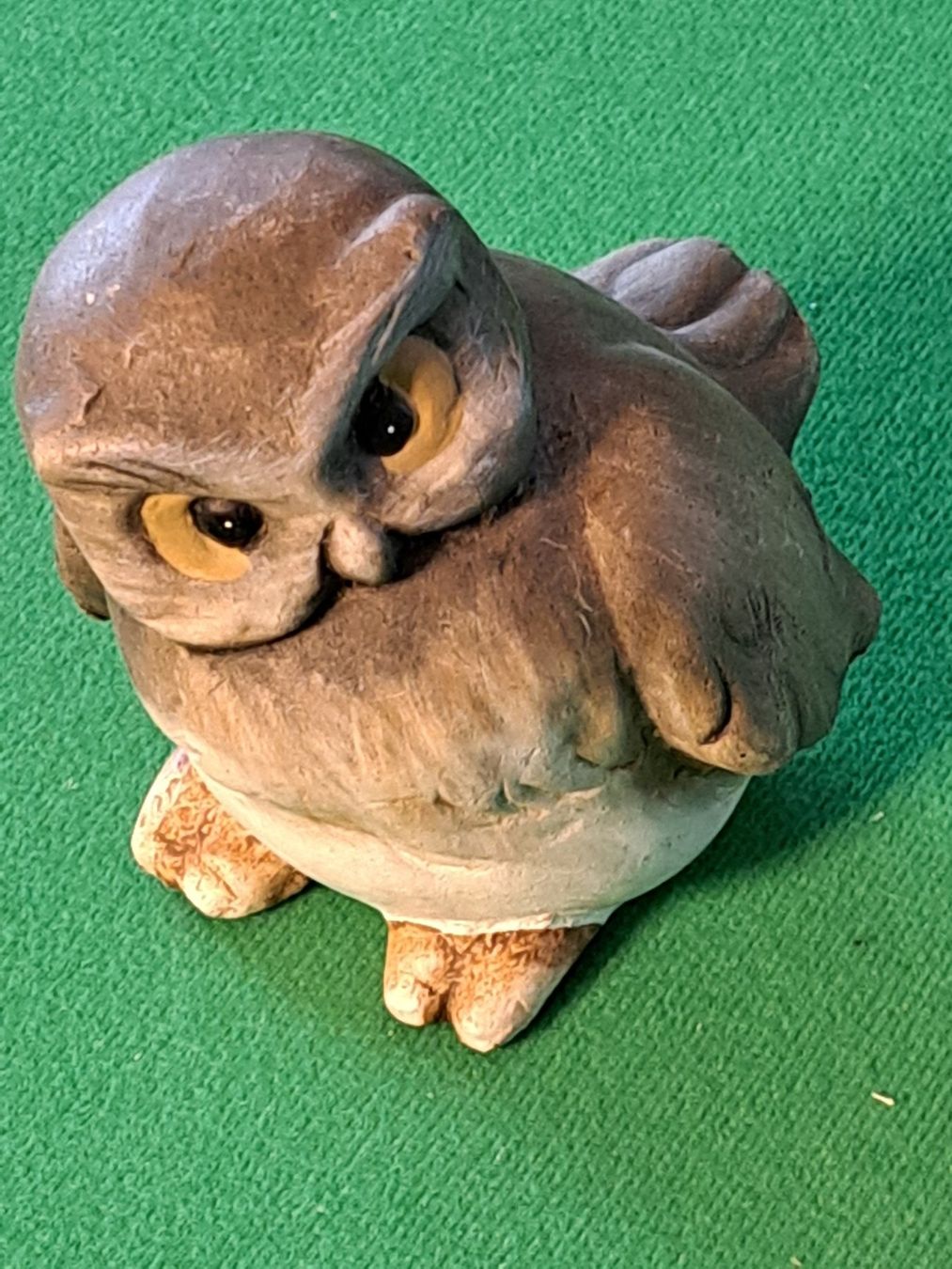 Statuette: Eule, Vitrinenmodell,    H 12cm, T 11cm, B 9cm, – Nuovo (secondo la descrizione) da Spiez venduto da Pistach99