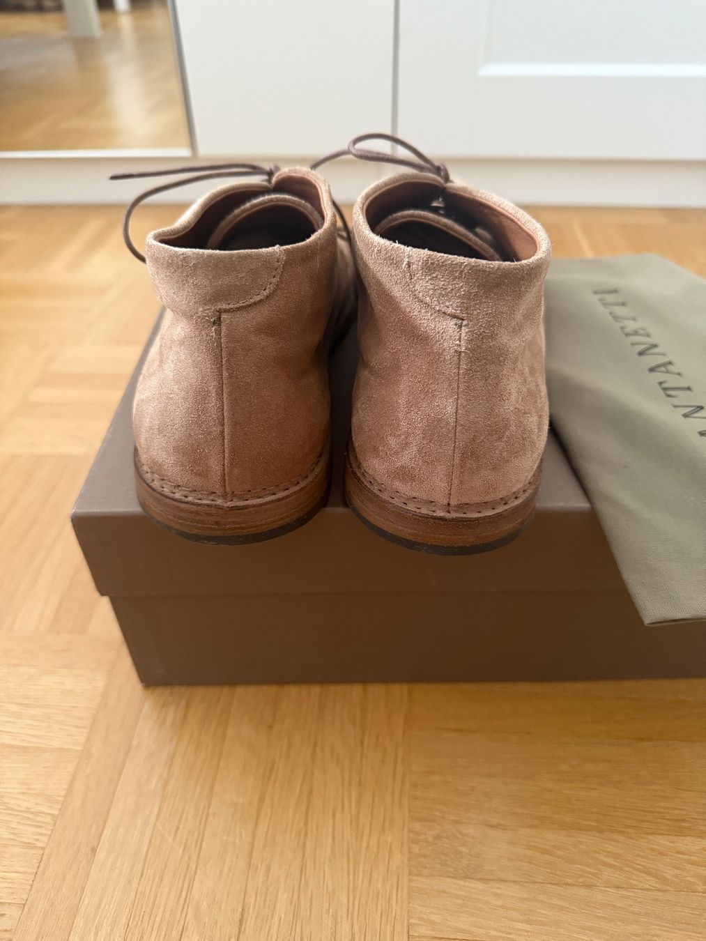 Scarpe da uomo: Pantanetti Chukka Boots made in Italy – Nuovo e nell'imballaggio originale da Basel venduto da Horomax 2