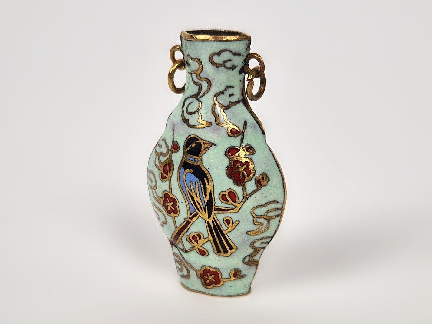 Vasi & Recipienti: Chinesische Cloisonné Emaille Fläschchen – Usato da Basel venduto da Restwert_Basel 5