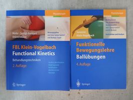 2 Bücher über Physiotherapie zu verkaufen