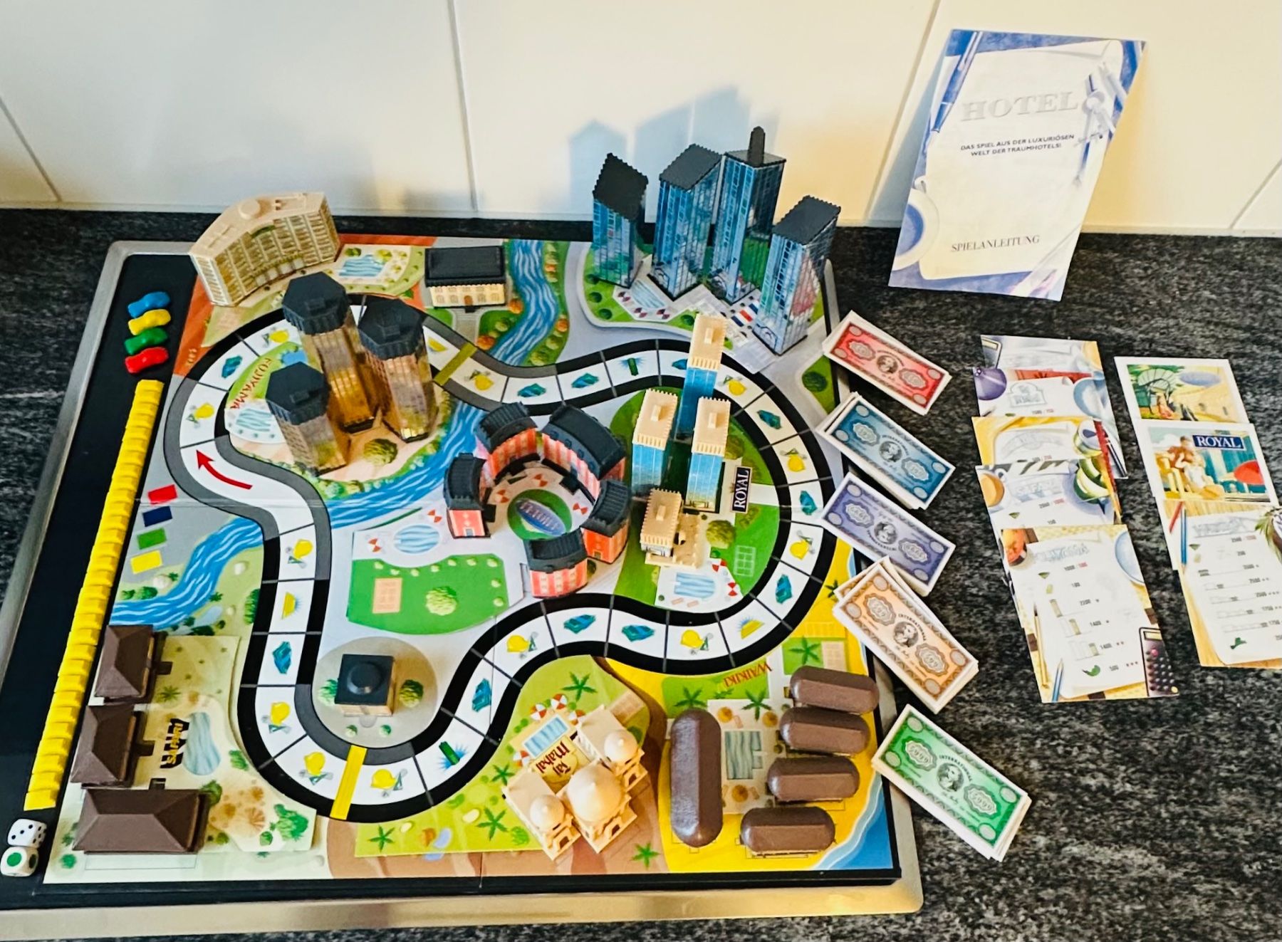 Giochi: MB Hotel Brettspiel Version von 1996 – Usato da Zürich venduto da brazerola 2