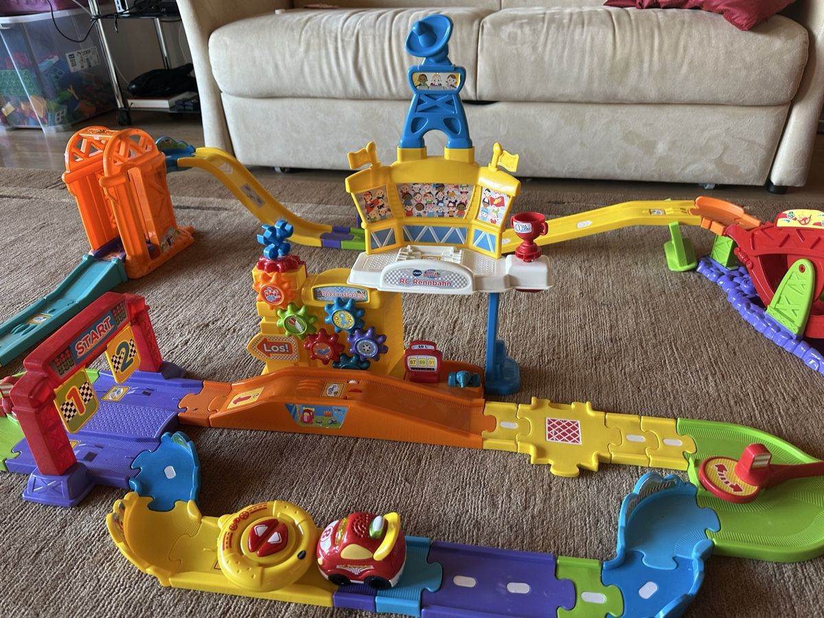Vtech Giocattoli: Vtech Rennbahn – Usato da Egg b. Zürich venduto da Chobe 1