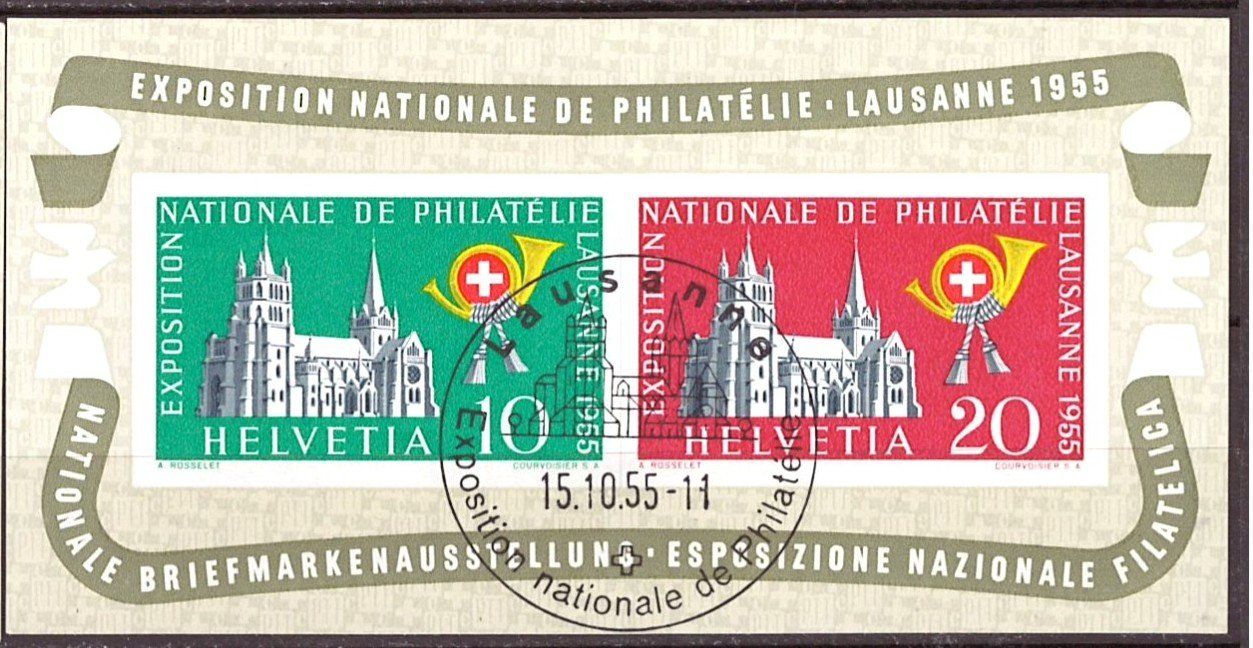Tous les timbres: # 57 --- LAUSANNERBLOCK – D'occasion à Dübendorf par Piero2