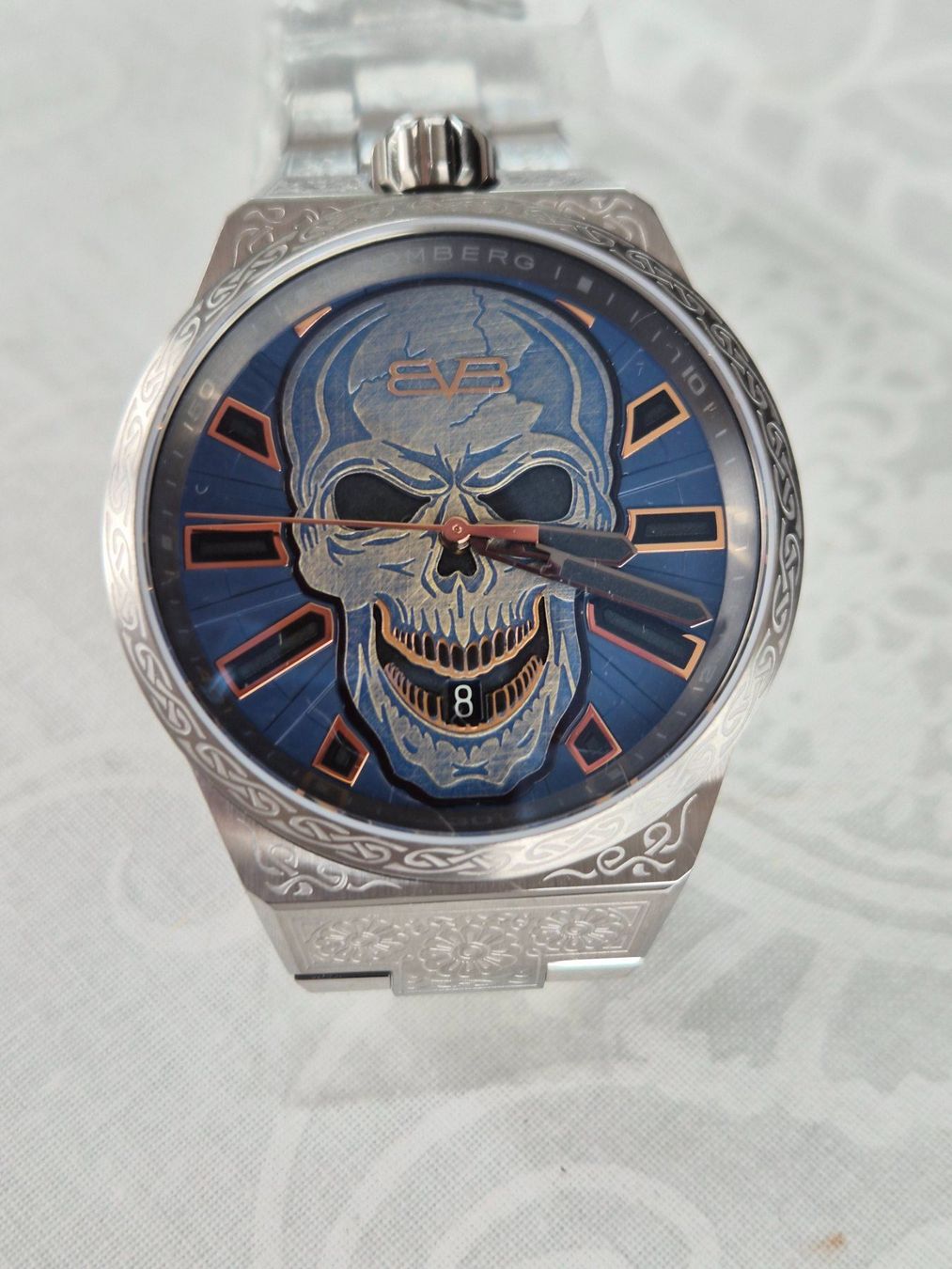 Bomberg Uhren: Bomberg Skull Automatik – Neu (gemäss Beschreibung) aus Chabrey von Horology