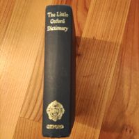 The Little Oxford Dictionary, Englisch