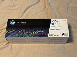 neuverpackter HP Toner CF410A (411A) - Blau/Cyan