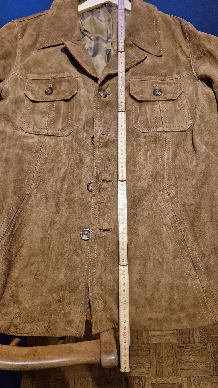 Giacche: Vintage Leder Jacke/ Mantel – Usato da Zürich venduto da Knauelrockerin 4