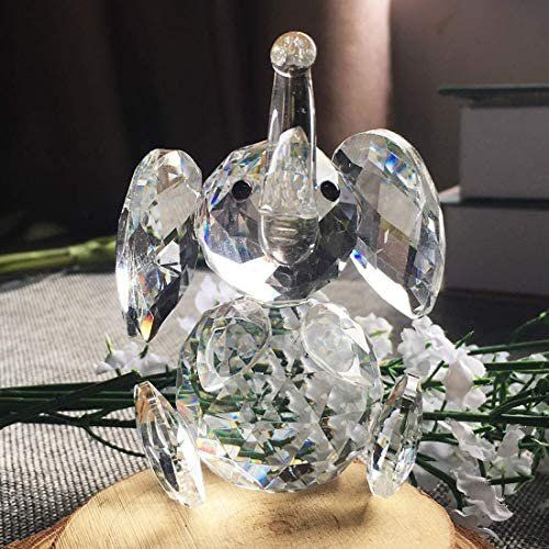 Statuette: Briefbeschwerer aus Kristall | Elefant – Nuovo e nell'imballaggio originale da Lopagno venduto da CLep 1