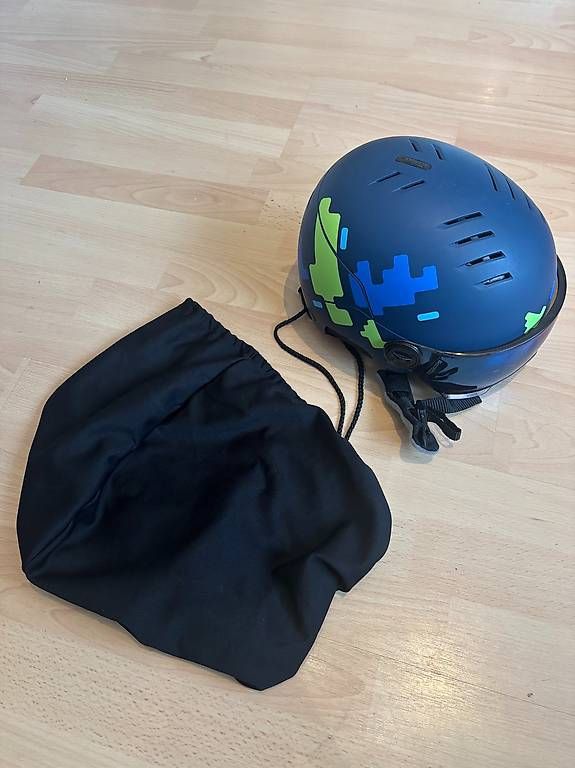 Caschi: Uvex - Kid's Rocket Visor - Skihelm 54-58cm – Usato da Murten venduto da DonGoleo 2