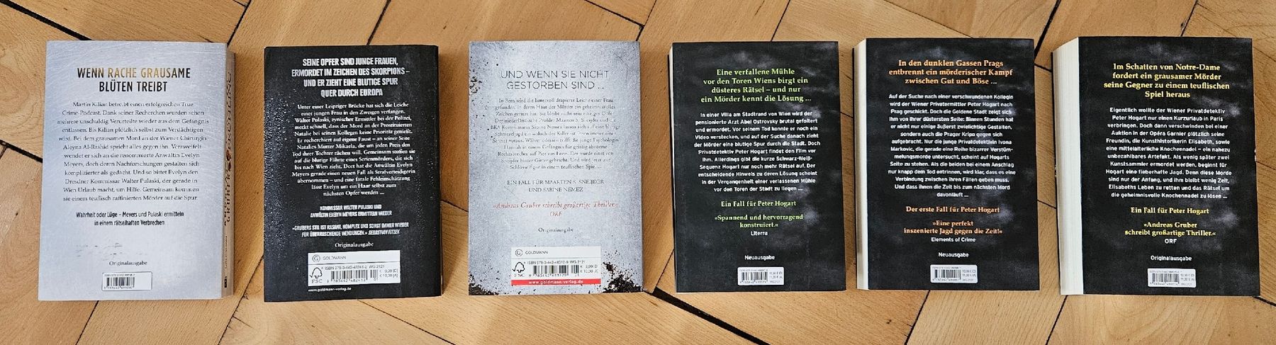 Livres: 13 Thriller: Andreas Gruber / Arno Strobel uva. – D'occasion à St. Gallen par Patrizia0711 1