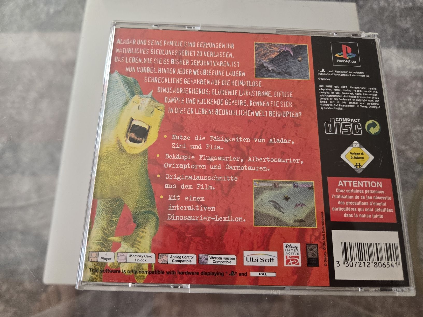 Spiele: Disney's Dinosaurier PS1 – Gebraucht aus Bussigny von Kfdlt 1