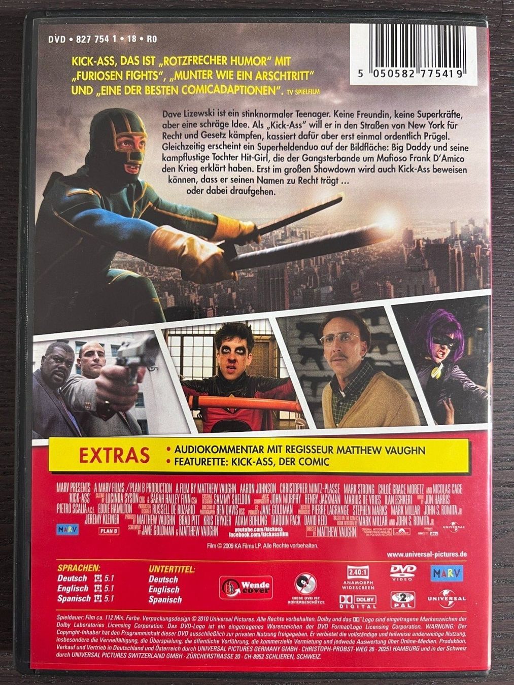Tutti i DVDs: Kick Ass – Usato da Zürich venduto da FilmFreunde 1