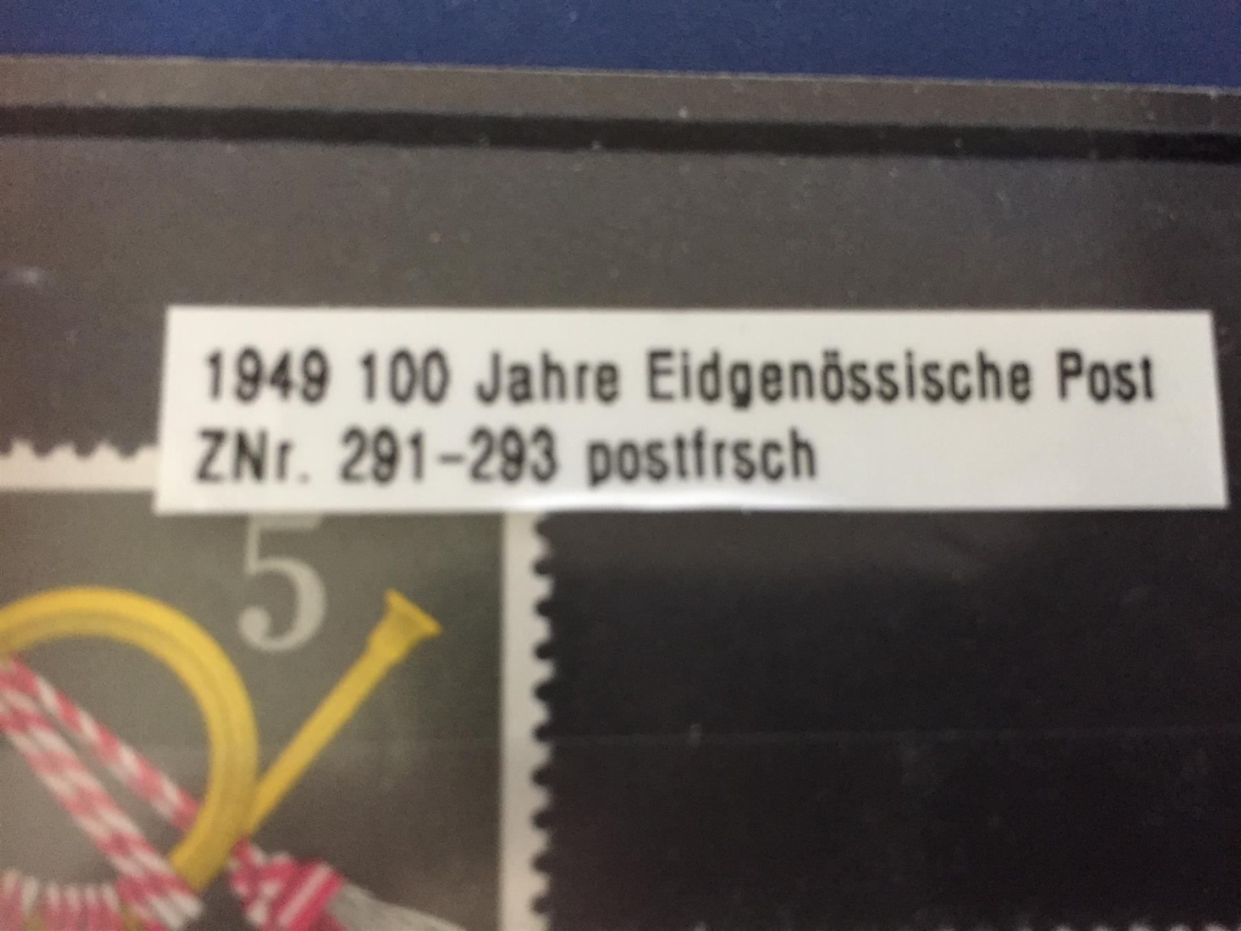 Tutti i francobolli: 100 J. Eidgenössische Post** – Usato da St. Margarethen TG venduto da SGHerbst07 1