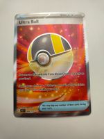 Pokemon Trainer Ultra Ball Full Art Pokeball Item