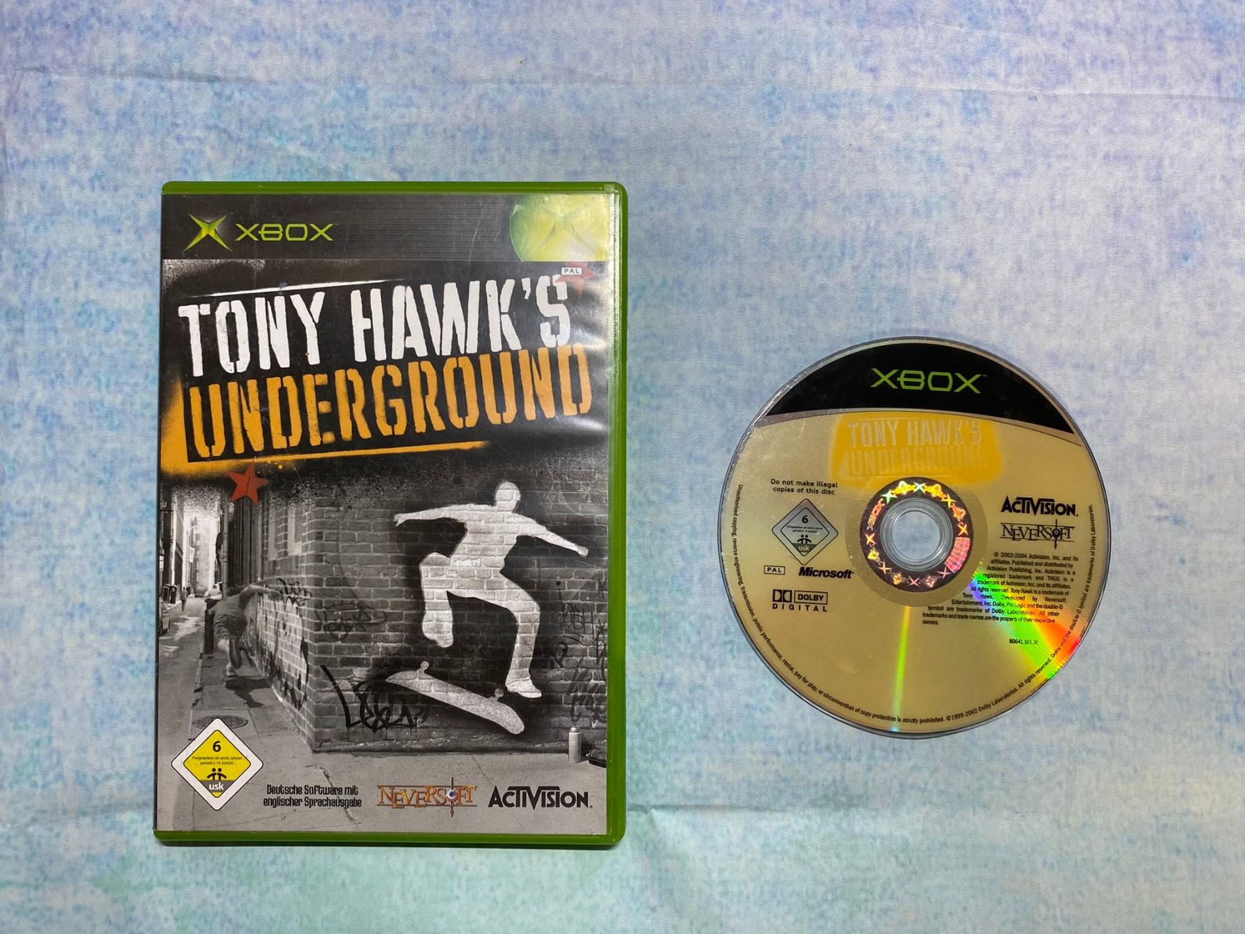 Microsoft Giochi: Xbox; Thony Hawks Pro Skater Underground – Usato da Märstetten venduto da AlienNova