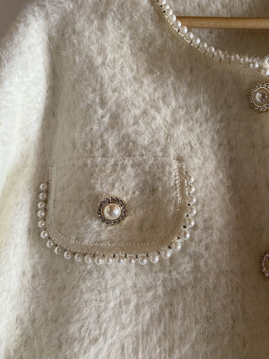 Giacche: Tweeted Blazer with Pearls – Nuovo (secondo la descrizione) da Göschenen venduto da Anoli34 7