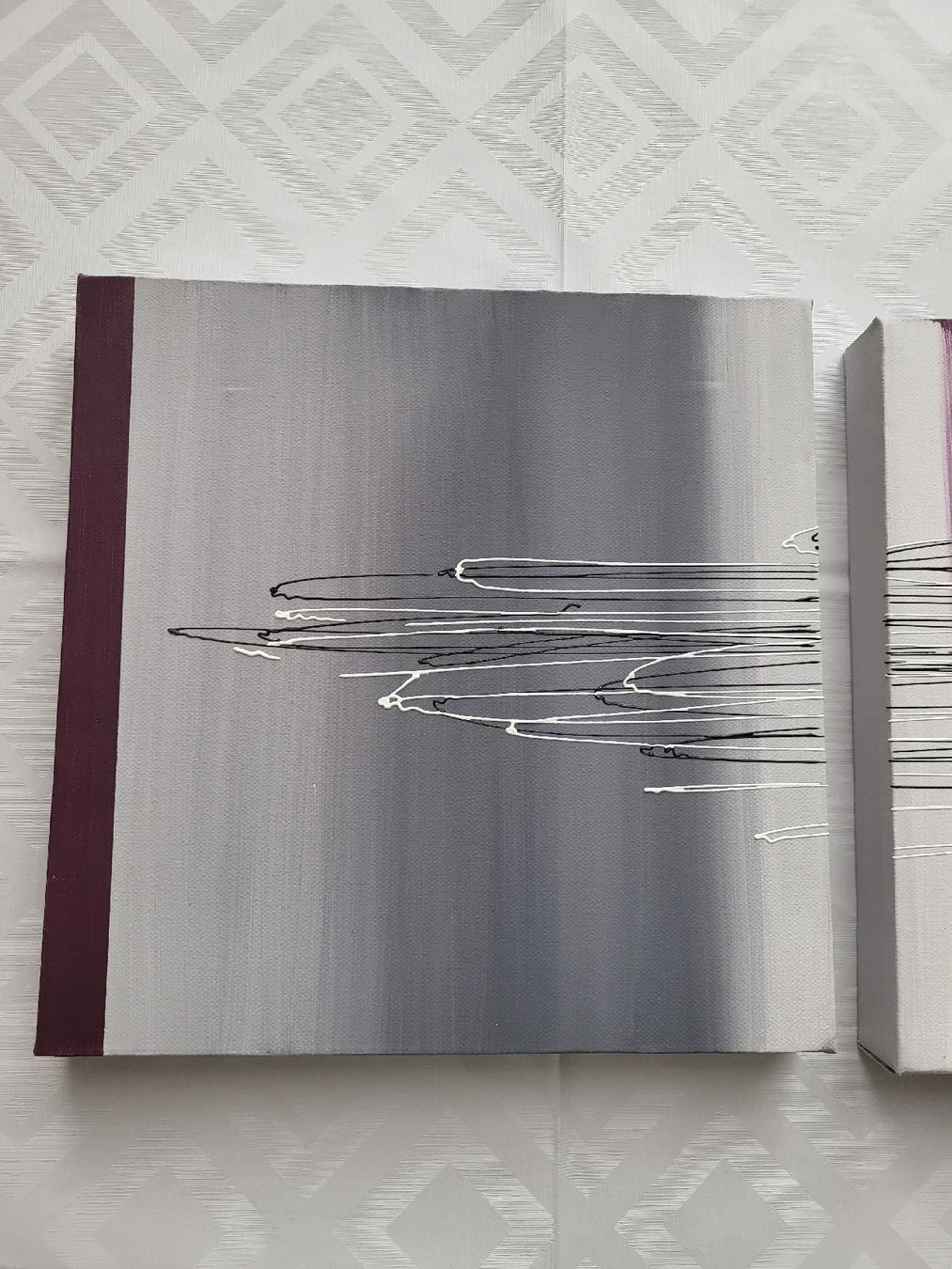 Foto & Immagini: 3 Leinwandbilder ca. 30x30 cm – Usato da Langenthal venduto da blueskye01 6