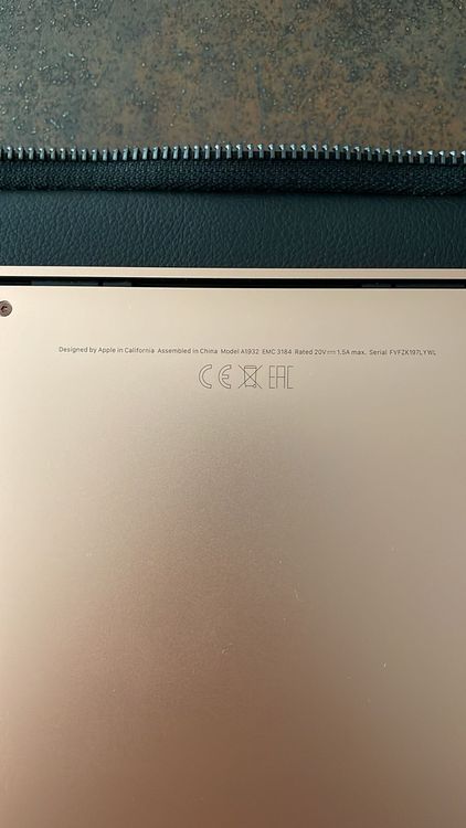 Apple Portables: MacBook Air Rosè Gold, Top Zustand!! – D'occasion à Oberentfelden par angelheart71 6