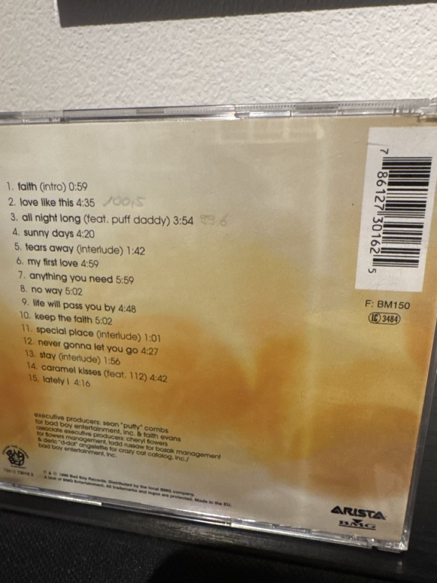 CD: Faith Evans - Keep The Faith - CD – Usato da Oberglatt ZH venduto da Incredibles 1