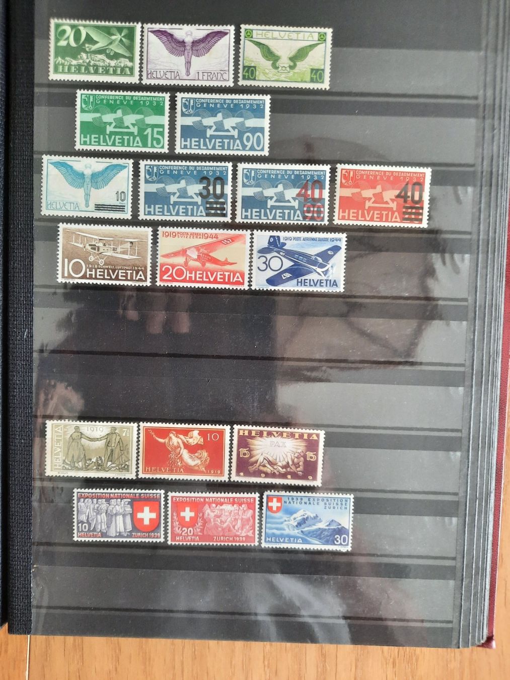Alle Briefmarken: Schweiz Posten PJ/PP/Flug – Gebraucht aus Trimbach von monga01 5