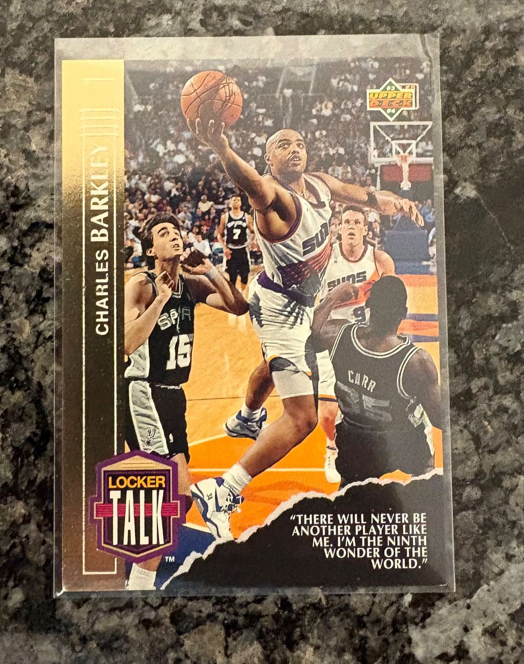 Nba Sammelbilder & Trading cards: NBA Charles Barkley Upper Deck Locker Talk Card – Neu (gemäss Beschreibung) aus Muttenz von joba23