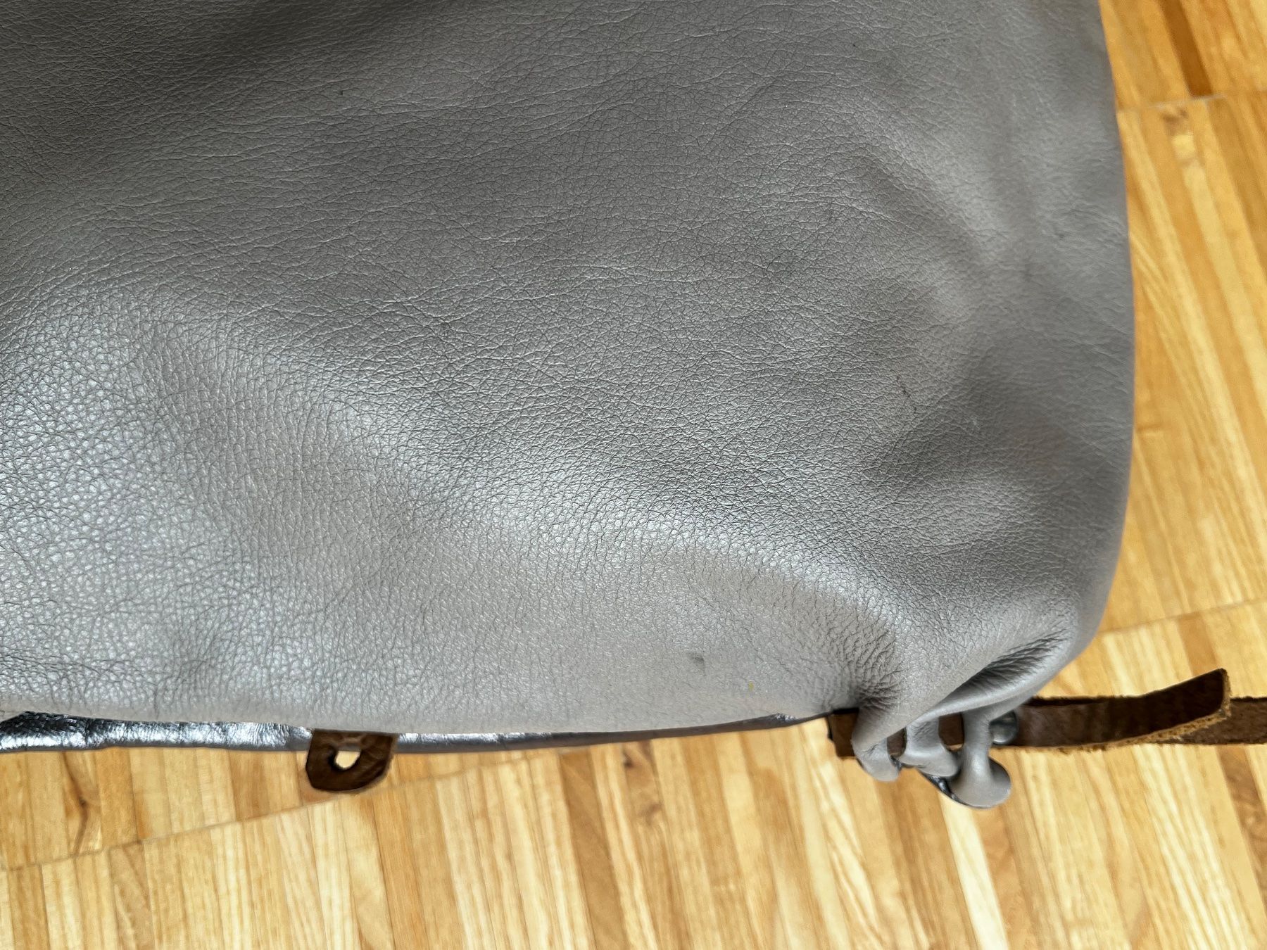 Ina Kent Taschen für Damen: Tasche Leder INA KENT beige / metallic – Gebraucht aus Schleinikon von mbr_jc95 5