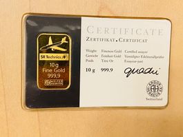 ⭐️ 10g SR Technics Millennium 2000 - Feingold: 999.9.