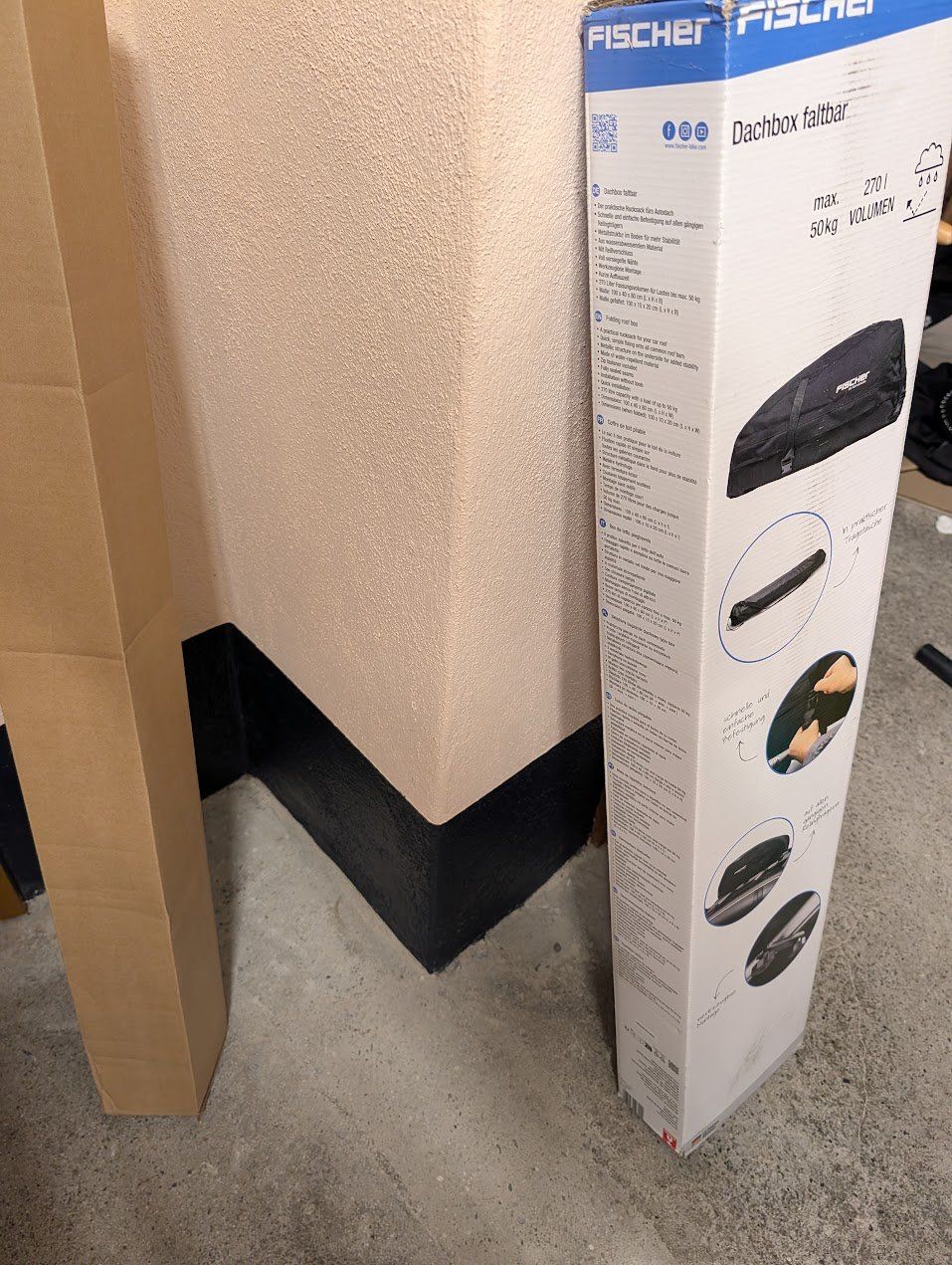 Box da tetto: Fischer Dachbox Faltbar 270l – Nuovo e nell'imballaggio originale da Küsnacht ZH venduto da Garfield555 2