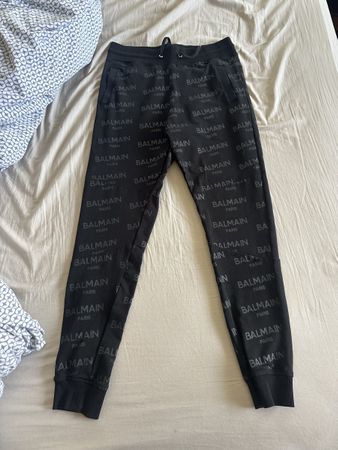 Balmain Jogginghose Herren Schwarz Grösse M guter Zustand