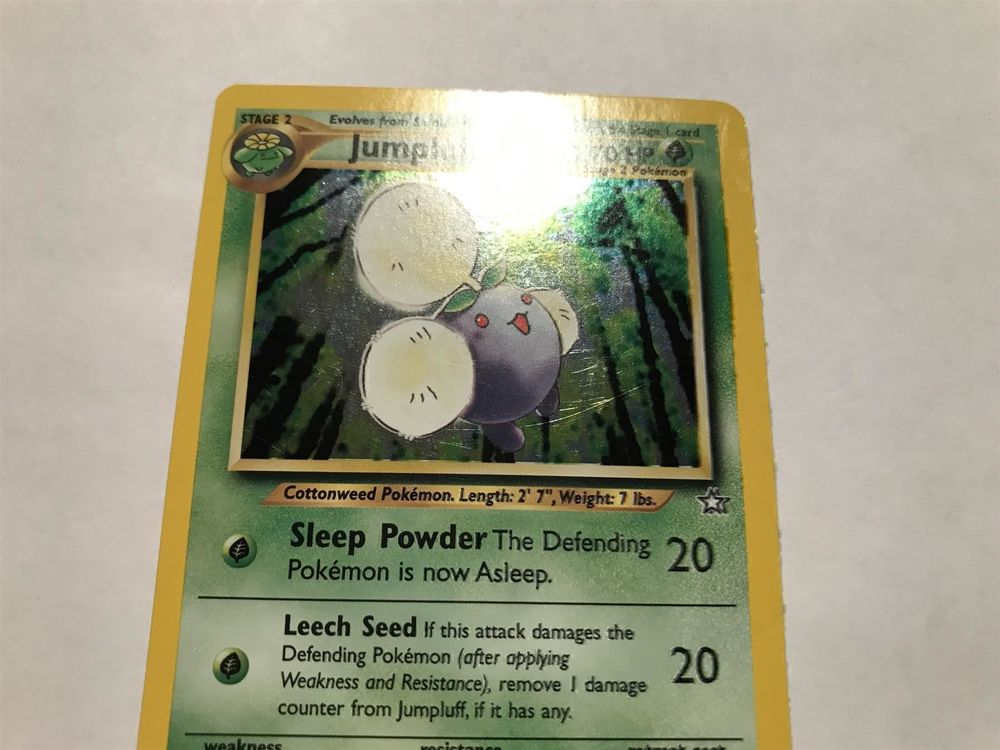 Pokémon Carte collezionabili: Jumpluff holo Neo Genesis – Usato da Hagendorn venduto da Pokecollectorch 1