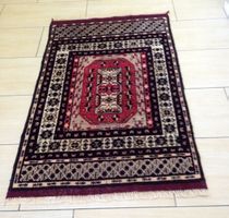 Belutsch Seiden Orientteppich  77 x 125 cm
