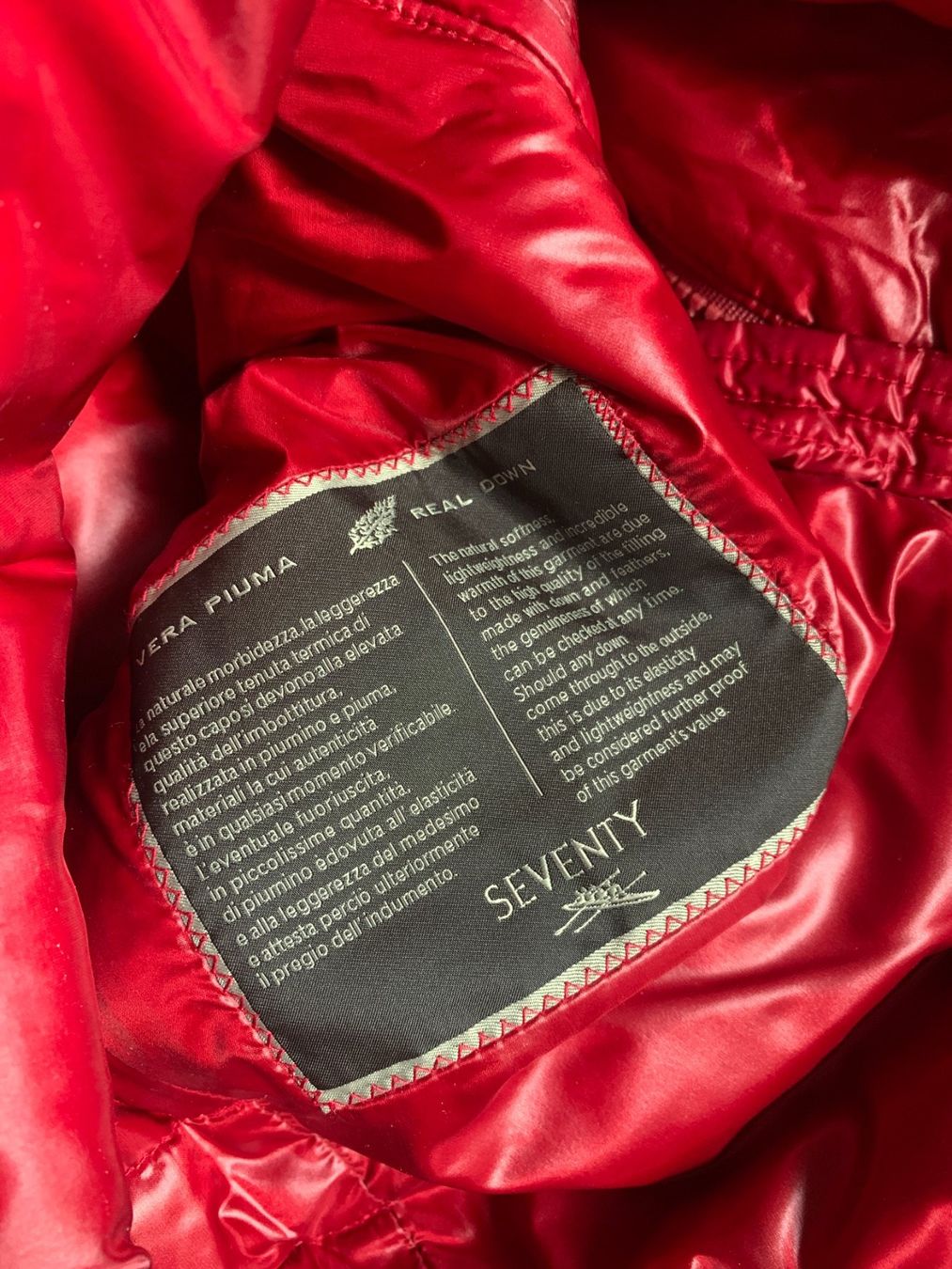 Giacche: SEVENTY - Daunenjacke weinrot XS – Usato da Zürich venduto da Diazaio 5