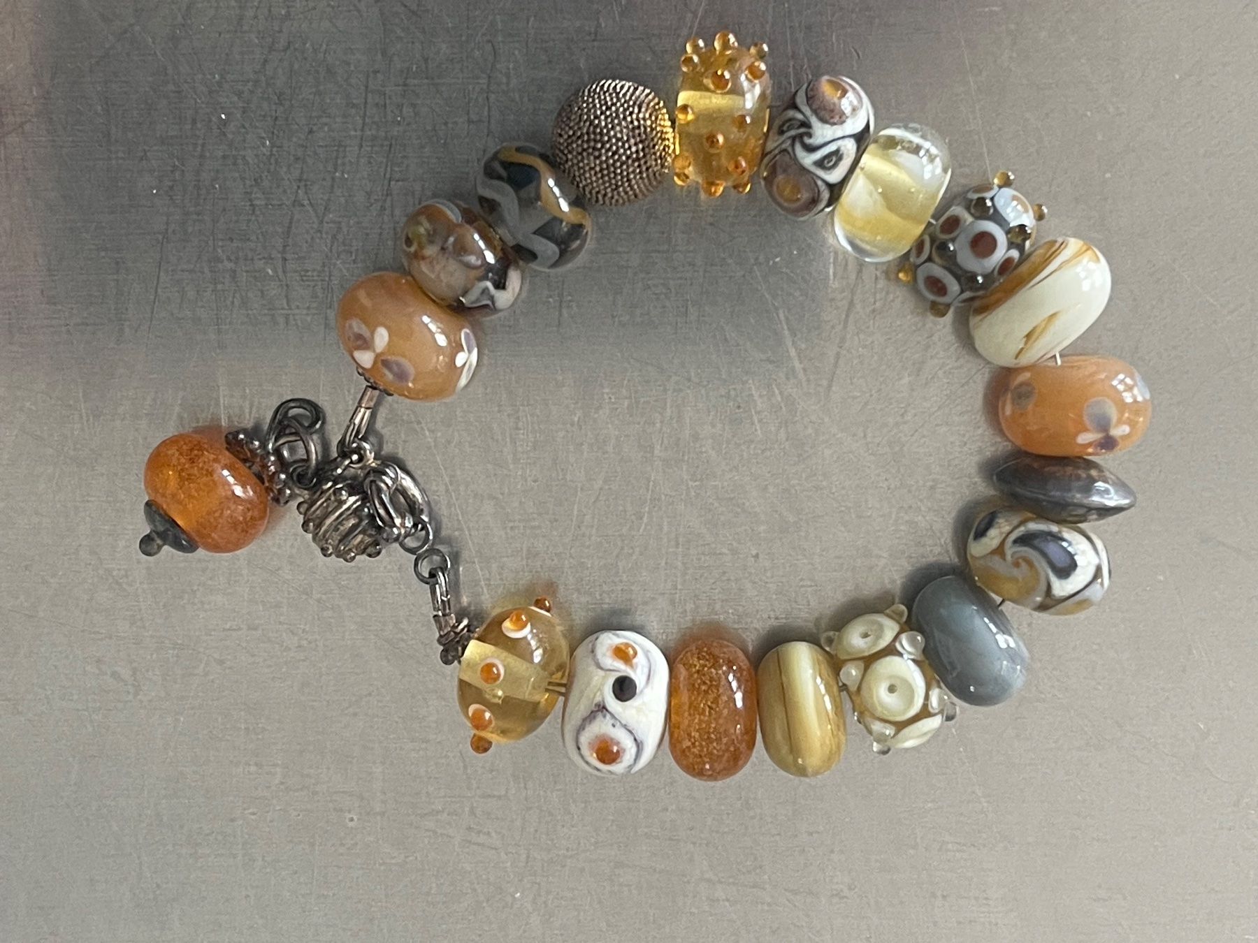 Bracciali & Braccialetti: 2 Wunderschöne Armbänder mit Glasperlen – Usato da Trin venduto da Plusminus2 2