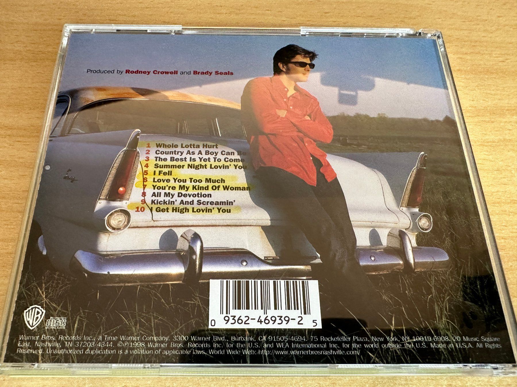CD: Brady Seals – Brady Seals – Usato da Rikon im Tösstal venduto da Alpenmutz 1