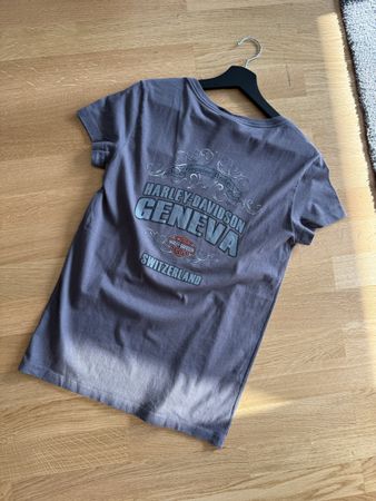 T-shirt Harley-Davidson Genève , gris, taille M