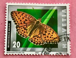 Nr.1062 Grosser Permutterfalter Schmetterlinge GESTEMPELT 
