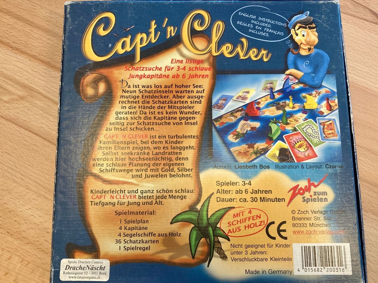 Spiele: Spiel 🎲 Capt'n Clever – Gebraucht aus Stäfa von nale068 1