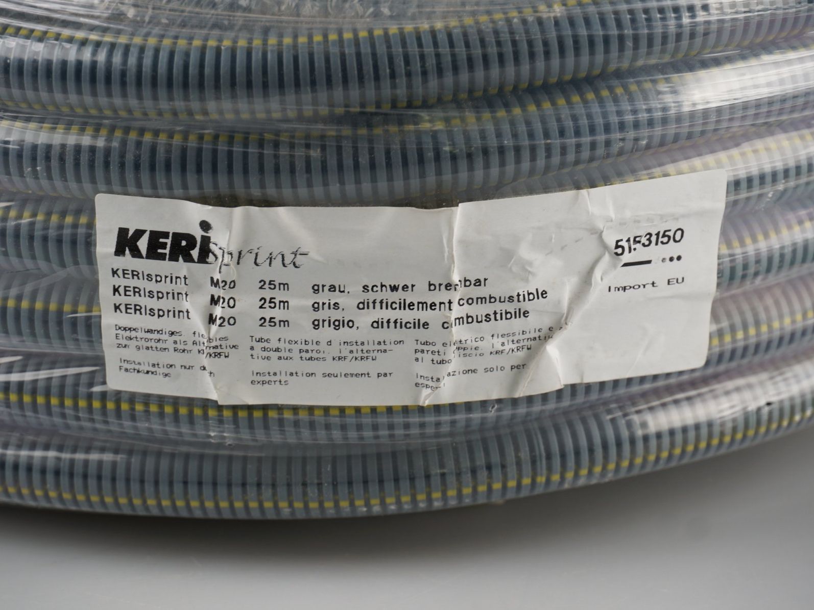 Tubi & Tubi flessibili: KeriSprint M20 Flexrohr 25m – Nuovo e nell'imballaggio originale da Rüti ZH venduto da Restwert_Rueti_ZH 2