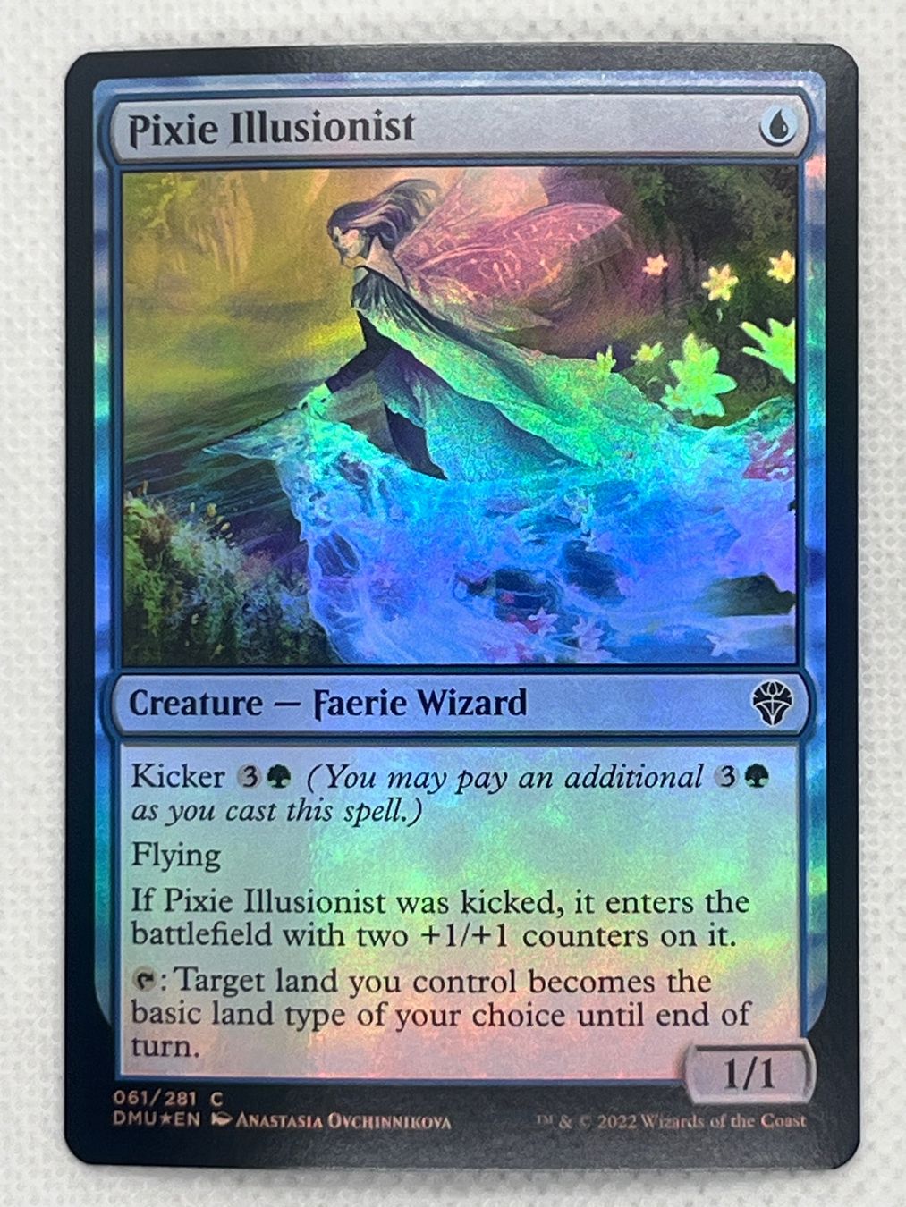 Magic The Gathering Carte collezionabili: Pixie Illusionist Foil DMU Magic Karte Einzelkarte! Top! – Usato da Hinterkappelen venduto da Kim1992