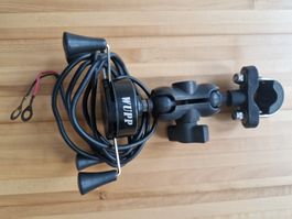 Motorrad Smartphone Halterung mit USB Anschluss