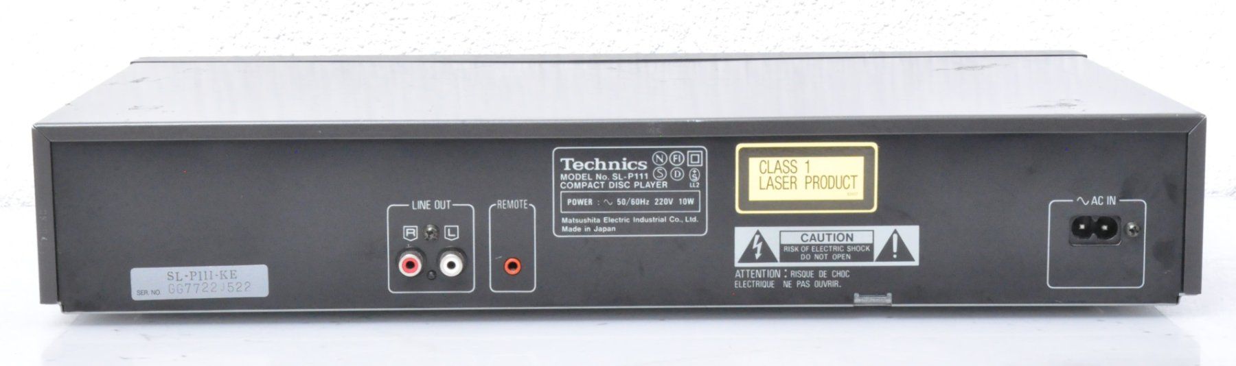 Technics Systèmes audio & multimédias: TECHNICS SL P111 CD Stereo Compact Disc – D'occasion à Oberglatt ZH par Kumar2 4