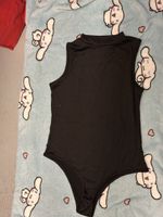 Black Sleeveless Bodysuit
