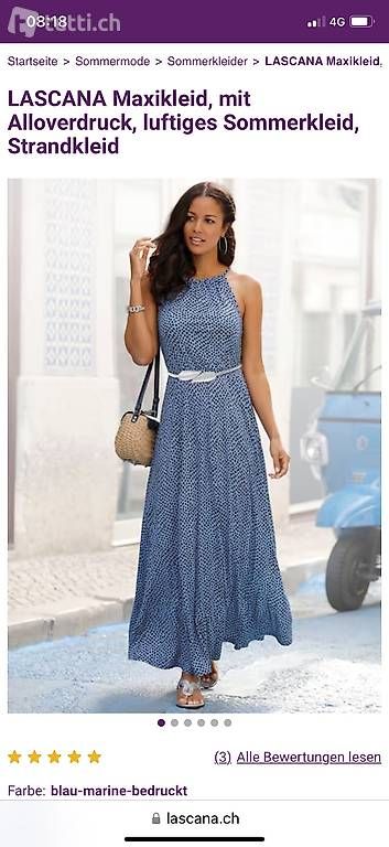 Lascana Vestiti: Sommerkleid von Lascana – Nuovo (secondo la descrizione) da Hägglingen venduto da KarinK